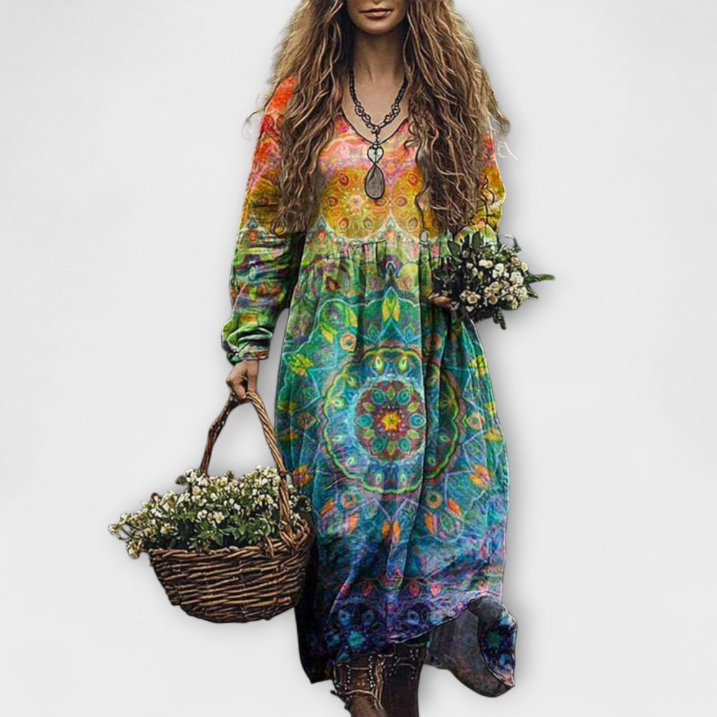 ZUZANA | Šaty s Dlouhými Rukávy