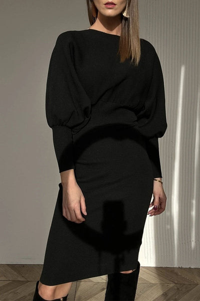 DIANA | Classy Balloon Sleeve Dress