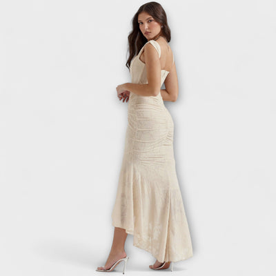 ZUZANA | Dlouhé Šaty s Elegantním Korzetem Vysoké Kvality