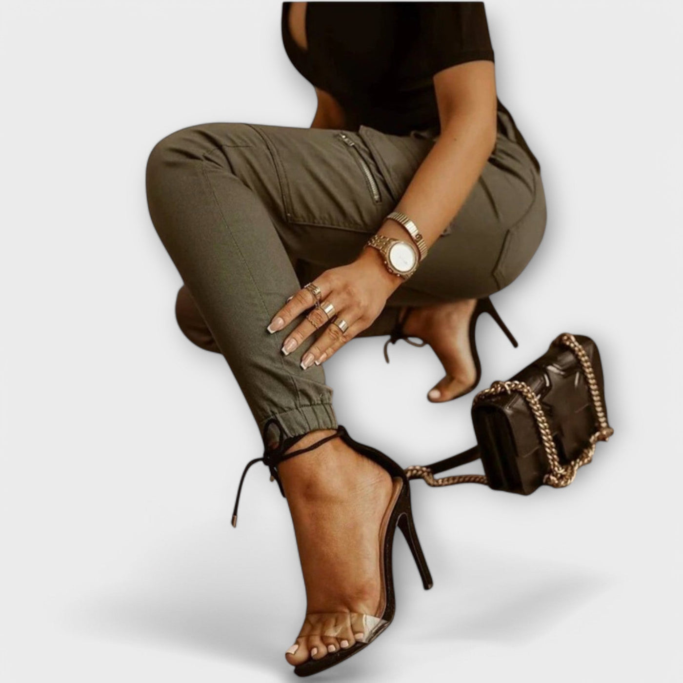 ZUZANA | Údržbové cargo džíny