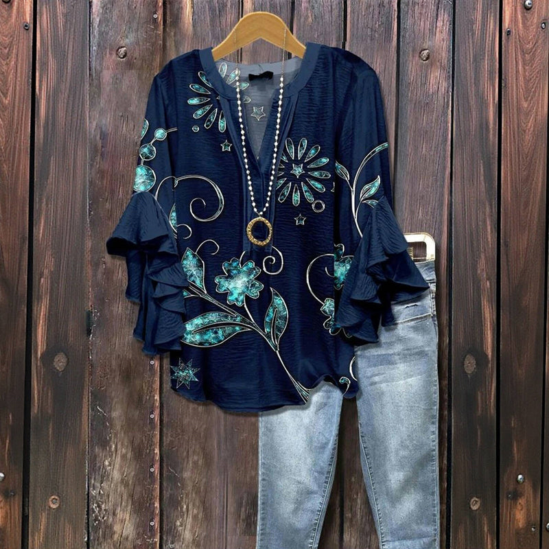 KARO | Elegantní Květinová Halenka