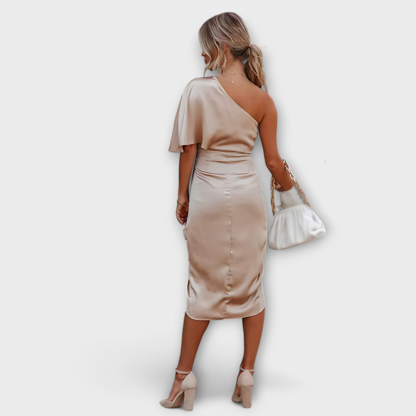 ZUZANA | Luxusní večerní šaty z hedvábí