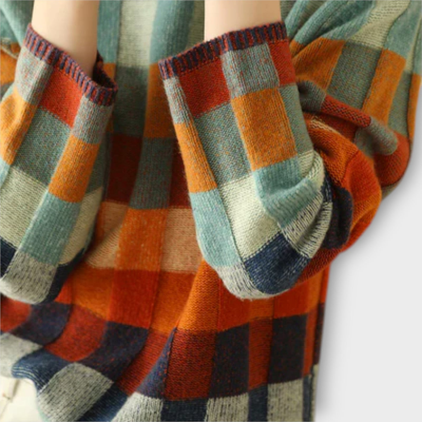 ZUZANA | Patchworkový svetr