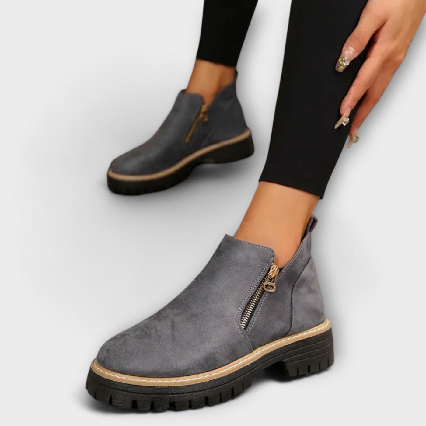 Marcella | Orthopaedic Ankle Boots – Timeless Style & Support