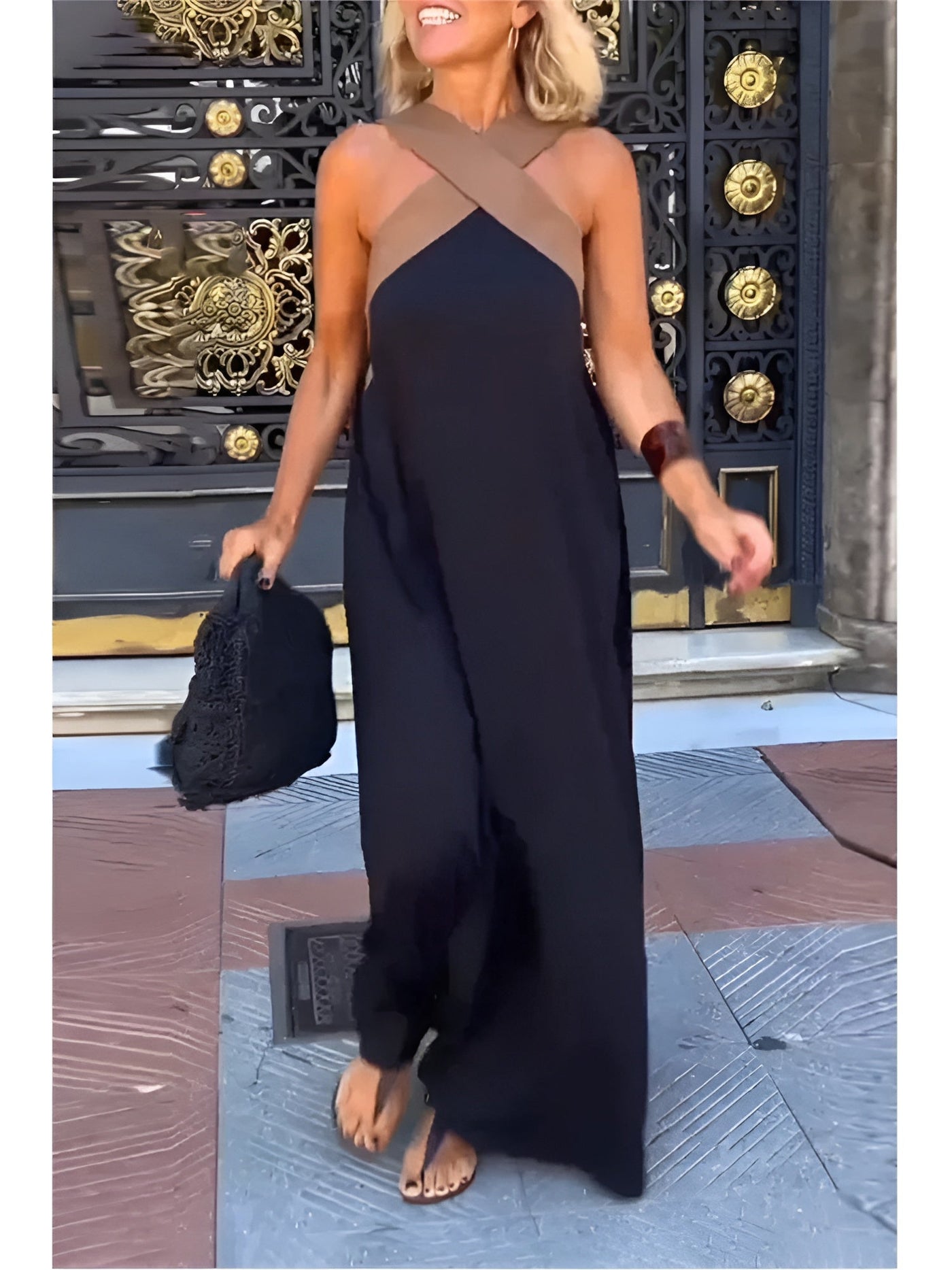 Delphine™ - CROSS-FRONT STYLE DRESS