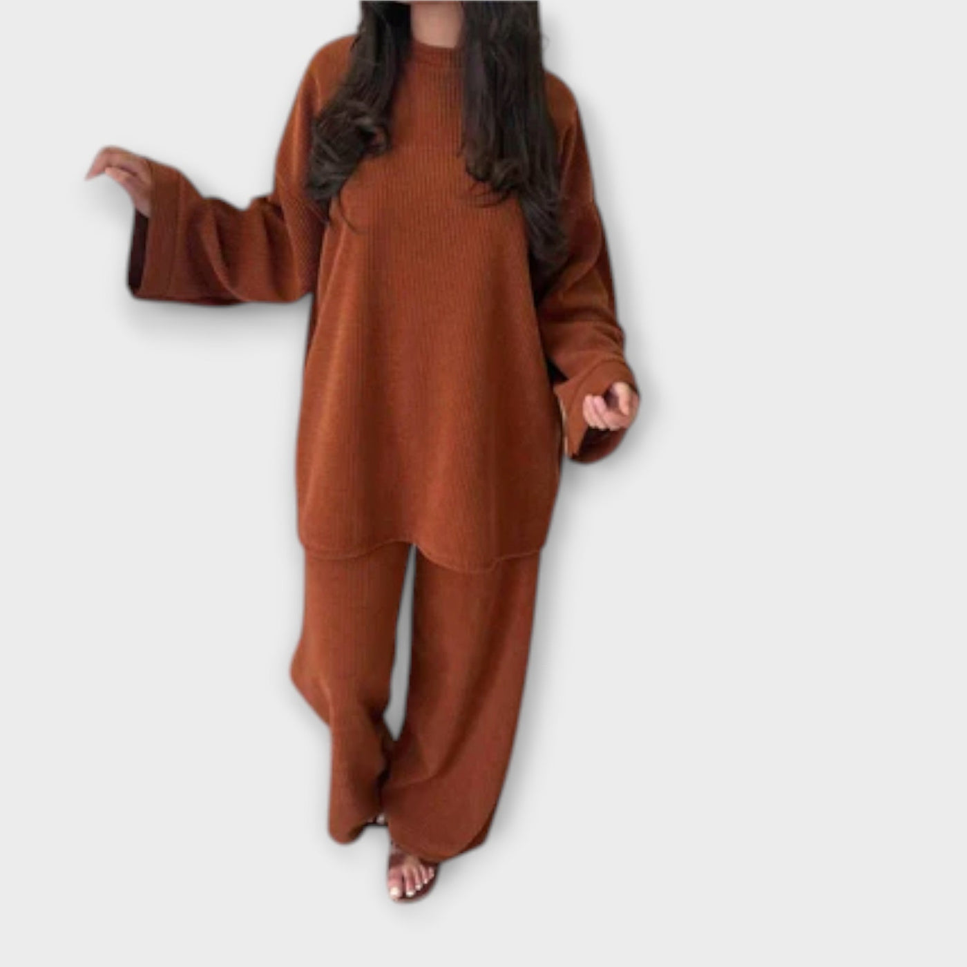 ZUZANA | Oversized Set - Ribbed Style