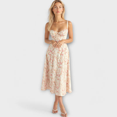 ZUZANA | Středně Dlouhé Korzetové Šaty